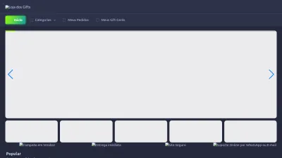 Screenshot preview of lojadosgifts.com.br