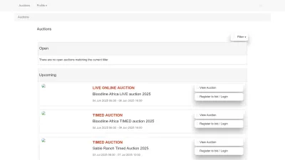 Screenshot preview of wildswinkelonline.co.za