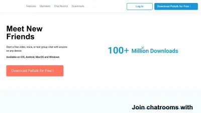 Screenshot preview of paltalk.com