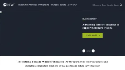 Screenshot preview of nfwf.org
