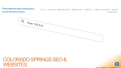 Screenshot preview of infront.com