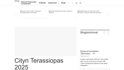 Screenshot preview of city.fi