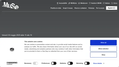 Screenshot preview of muse.it