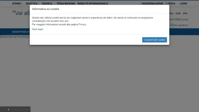Screenshot preview of unipa.it