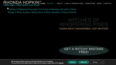Screenshot preview of rhondahopkins.com