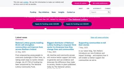 Screenshot preview of tnlcommunityfund.org.uk