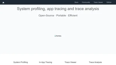 Screenshot preview of perfetto.dev