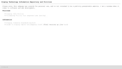 Screenshot preview of glenwing.github.io