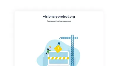 Screenshot preview of visionaryproject.org