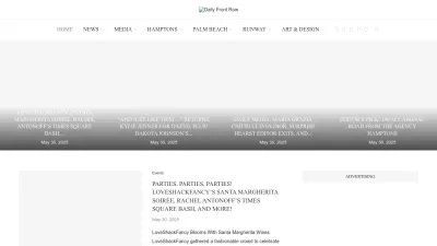 Screenshot preview of fashionweekdaily.com