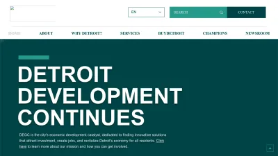 Screenshot preview of degc.org