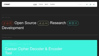 Screenshot preview of raw.org