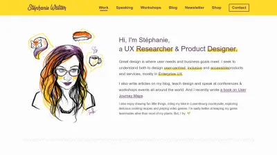 Screenshot preview of stephaniewalter.design