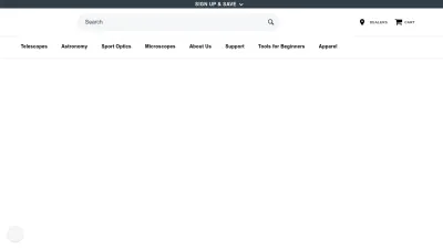 Screenshot preview of celestron.com