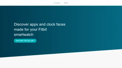 Screenshot preview of gallery.fitbit.com