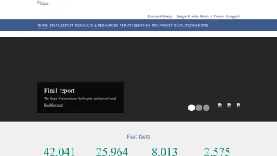 Screenshot preview of childabuseroyalcommission.gov.au