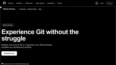 Screenshot preview of windows.github.com