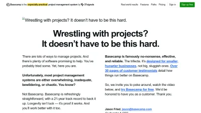 Screenshot preview of public.3.basecamp.com