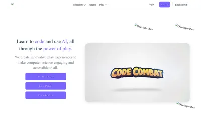 Screenshot preview of codecombat.com