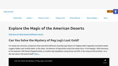 Screenshot preview of desertusa.com