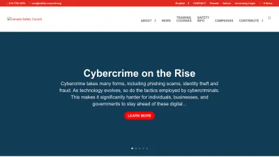 Screenshot preview of canadasafetycouncil.org