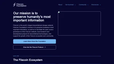 Screenshot preview of fil.org