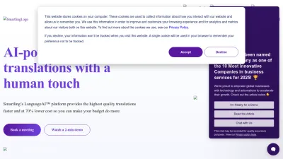Screenshot preview of smartling.com