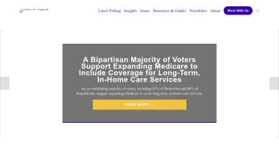 Screenshot preview of dataforprogress.org