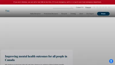 Screenshot preview of mentalhealthcommission.ca