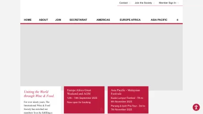 Screenshot preview of iwfs.org