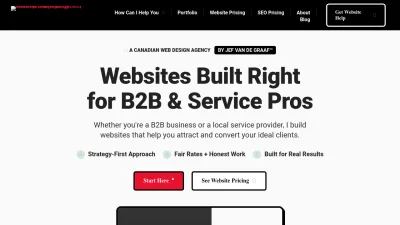 Screenshot preview of buildanonlinebusiness.ca