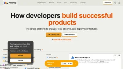 Screenshot preview of posthog.com