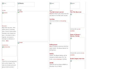 Screenshot preview of errolmorris.com