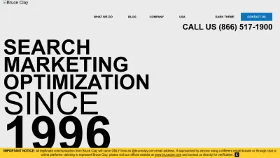Screenshot preview of bruceclay.com