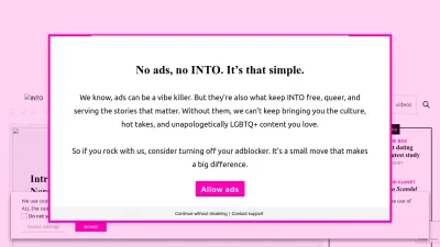 Screenshot preview of intomore.com