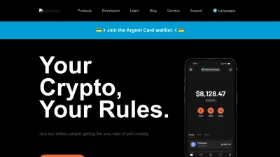 Screenshot preview of argent.xyz