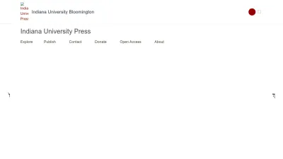 Screenshot preview of iupress.org