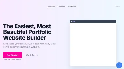 Screenshot preview of krop.com