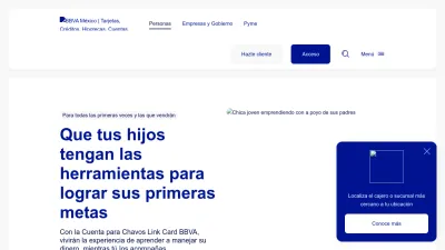 Screenshot preview of bbva.mx