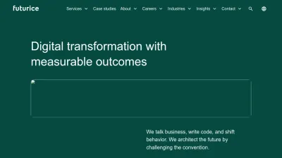 Screenshot preview of futurice.com