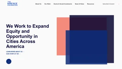 Screenshot preview of kresge.org