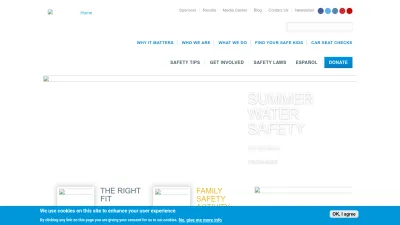 Screenshot preview of safekids.org