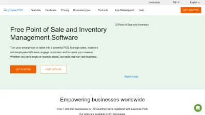 Screenshot preview of loyverse.com