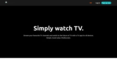 Screenshot preview of zattoo.com