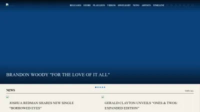 Screenshot preview of bluenote.com