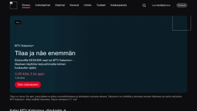 Screenshot preview of mtv.fi