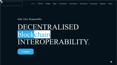 Screenshot preview of wanchain.org