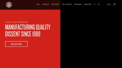 Screenshot preview of obeygiant.com