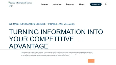 Screenshot preview of earley.com
