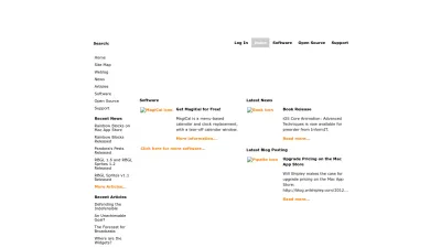 Screenshot preview of charcoaldesign.co.uk